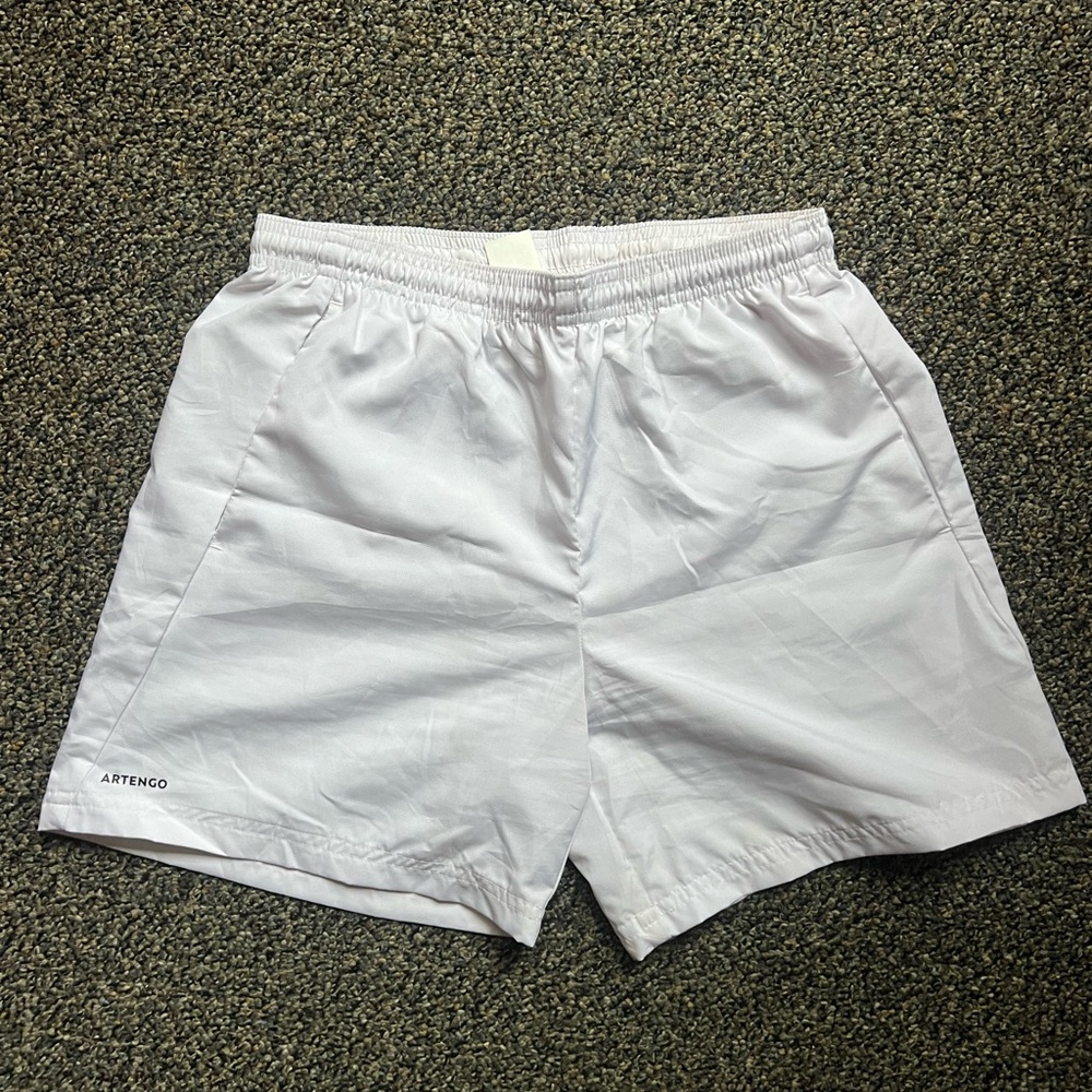 White Decathlon Athletic Shorts; Women S